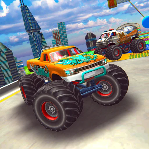 Play Impossible Monster Truck Race free online
